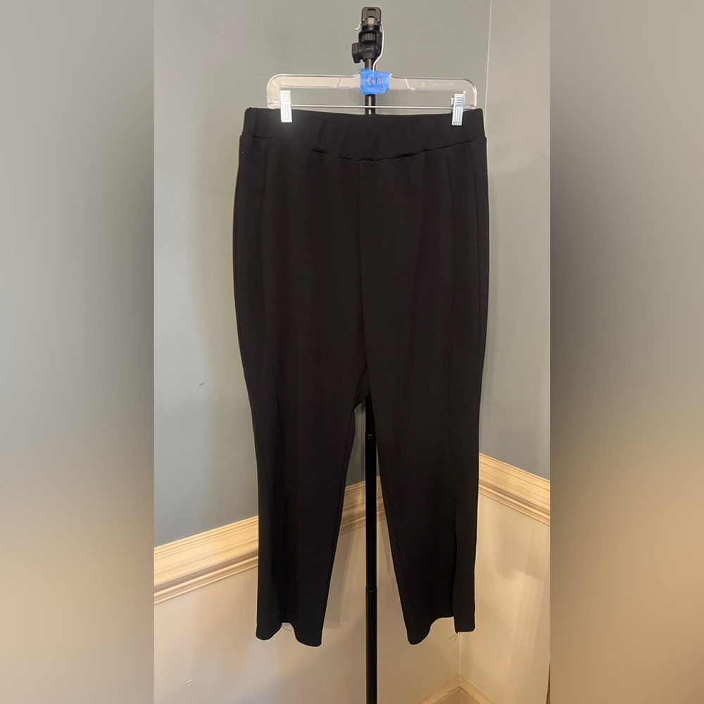 Emery Rose plus‎ 2XL Black High-Waisted Trousers